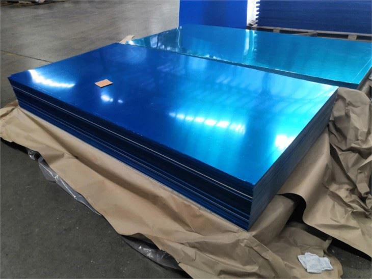 Aluminum sheet for corrugated roof plate frame
